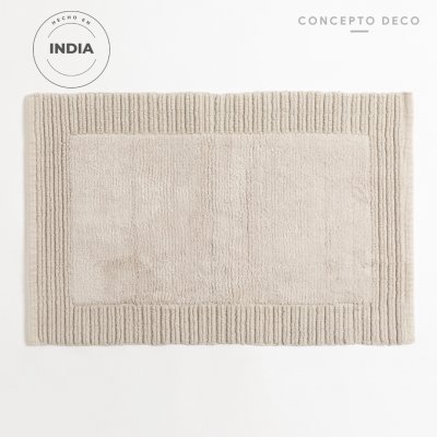 ALFOMBRA INDIA LEWIS GRIS CLARO 50X80CM