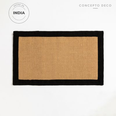 ALFOMBRA INDIA YUTE SISAL NATURAL 45X75CM