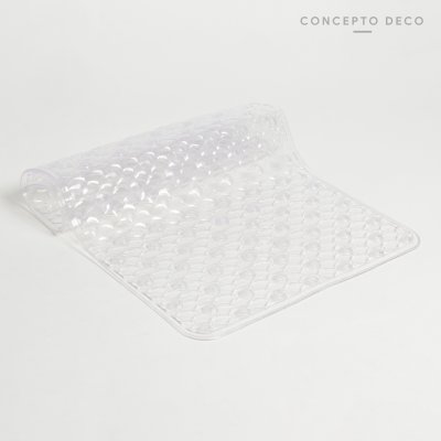 ANTIDESLIZANTE BUBBLE TRANSPARENTE 69X38CM