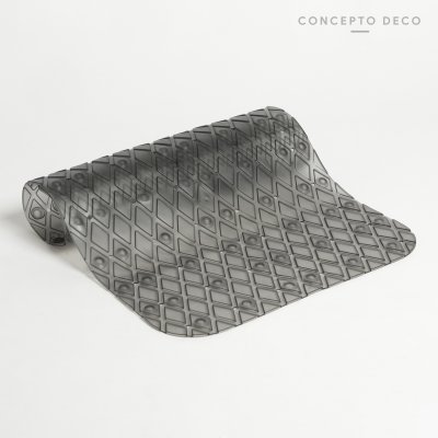 ANTIDESLIZANTE SPINNER GRIS TRANSPARENTE 70X39CM