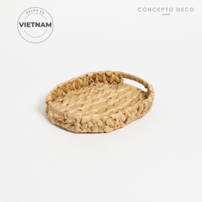 BANDEJA JACINTO 24,5X19,5CM NATURAL