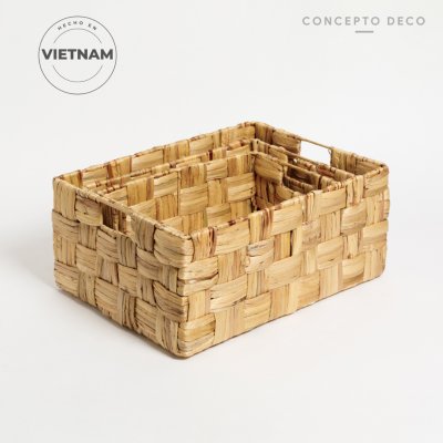 SETX3 CANASTO JACINTO G:45X19 M:39X5X16,5 C:35X15