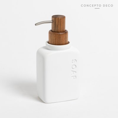 DISPENSER SOAP BLANCO 16,5X5CM