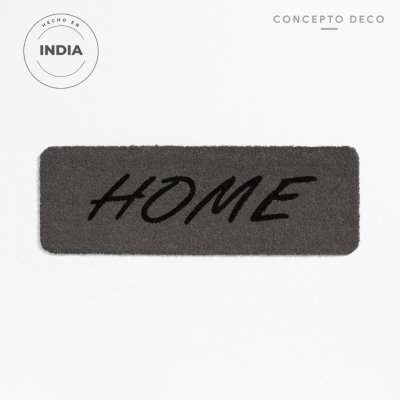 FELPUDO COCO 25X75 GRIS HOME ITALICO