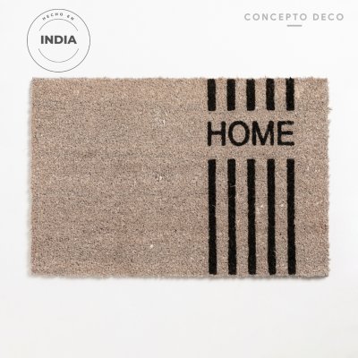 FELPUDO INDIA COCO HOME RAYAS 40X60M