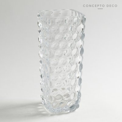 FLORERO CRISTAL GOTAS ALTO 11.5X29CM