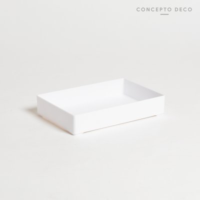 ORGANIZADOR BLANCO 20.1X13.4X3.5CM