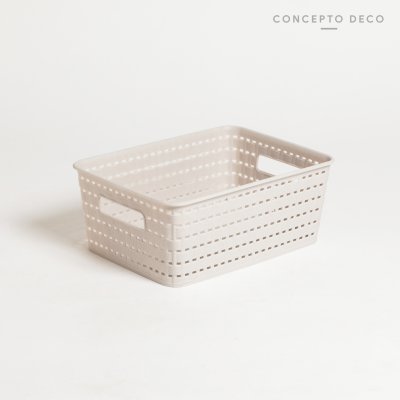 ORGANIZADOR GRIS CLARO 27X19.5X10.6CM