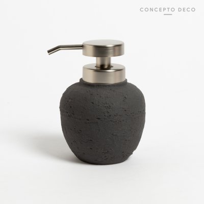 DISPENSER LUNAR GRIS OSCURO 14X6CM