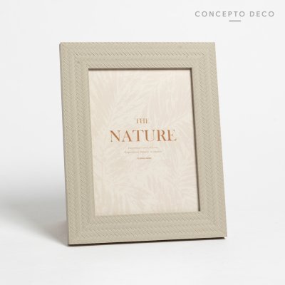 PORTARRETRATO NATURE GRIS CLARO 15X20CM