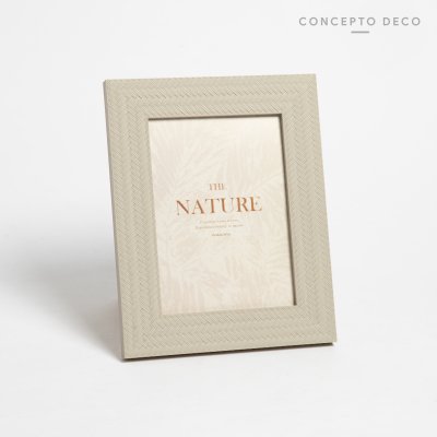 PORTARRETRATO NATURE GRIS CLARO 13X18CM