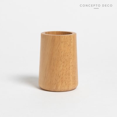 PORTACEPILLO REDONDO ROBLE 11X7CM