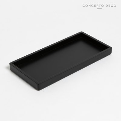 BANDEJA RECT  ROBLE NEGRO 24X13CM