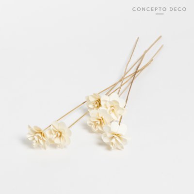 FLORES SECAS BOUQUET ROSE CAPPUCCHINO 56CM