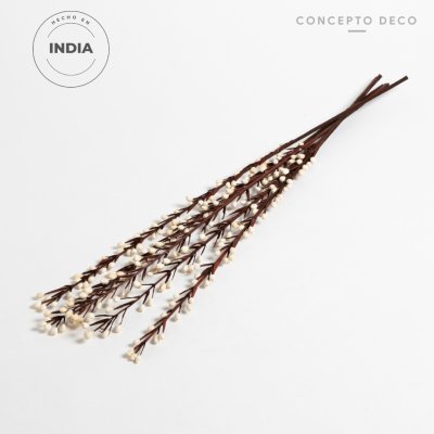 FLORES SECAS BOUQUET MOTI STICK BLEACH 30CM